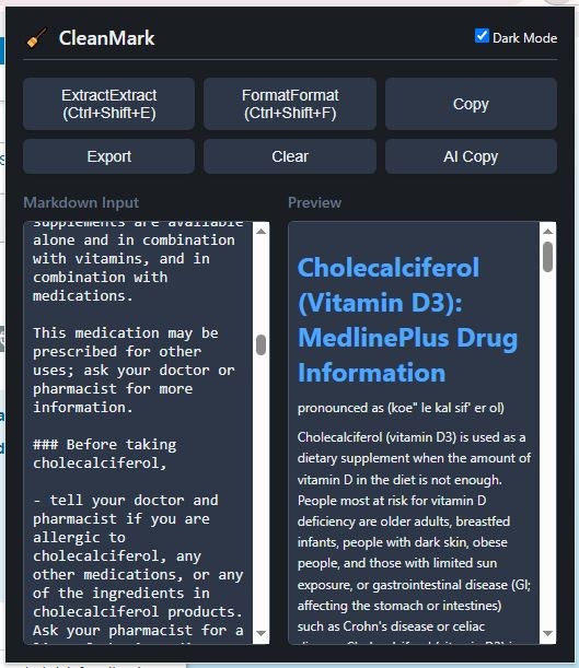 CleanMark media 6