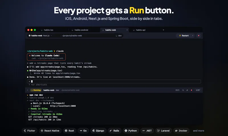 DevTerminal screenshot 4