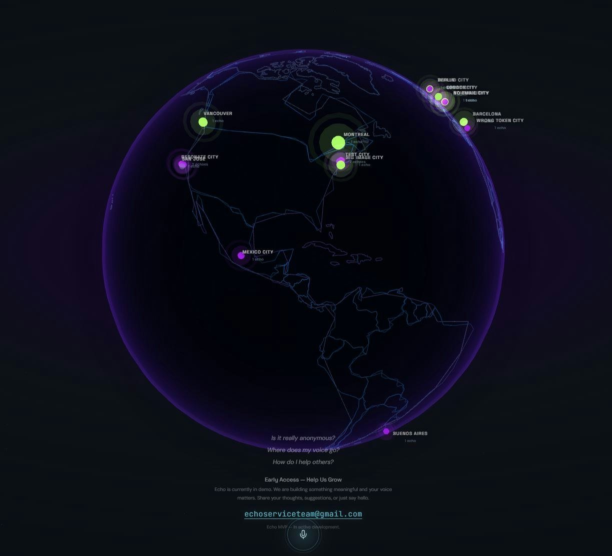 Echo - Screenshot 2 showing product features and functionality