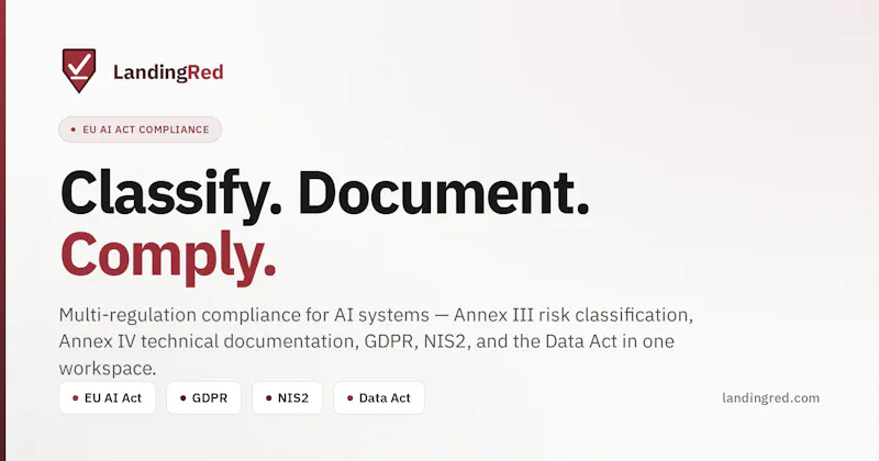 LandingRed screenshot 1