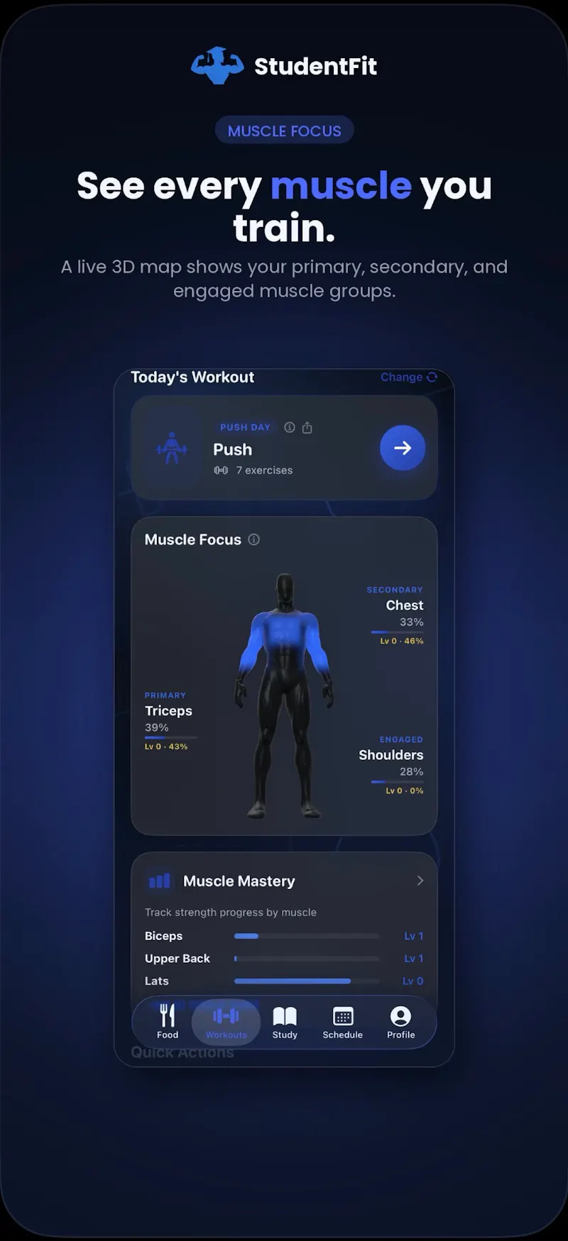 StudentFit screenshot 6