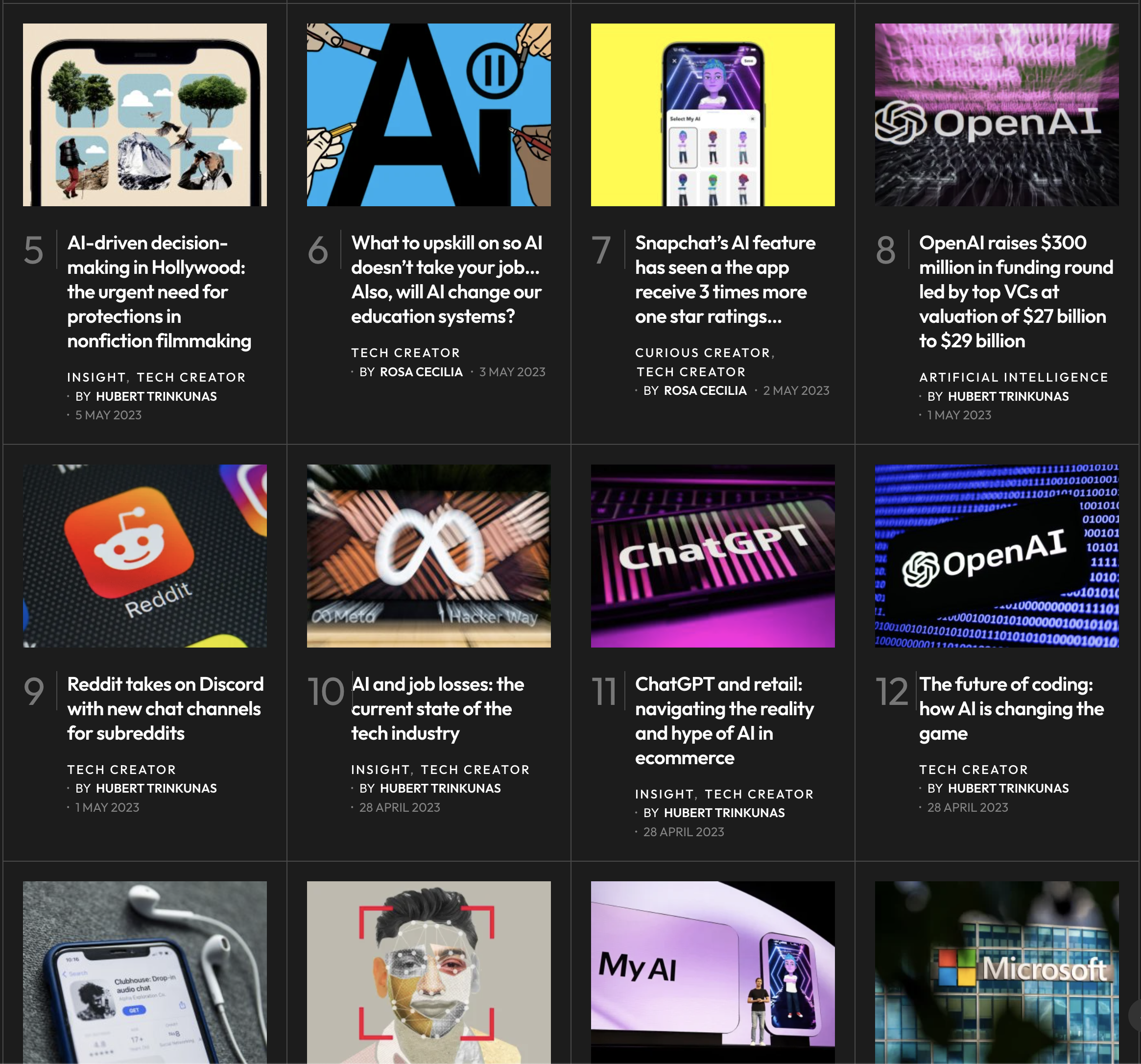 Tech -Schöpfer - Ihr digitaler Concierge für Trending Tech News Medien 3