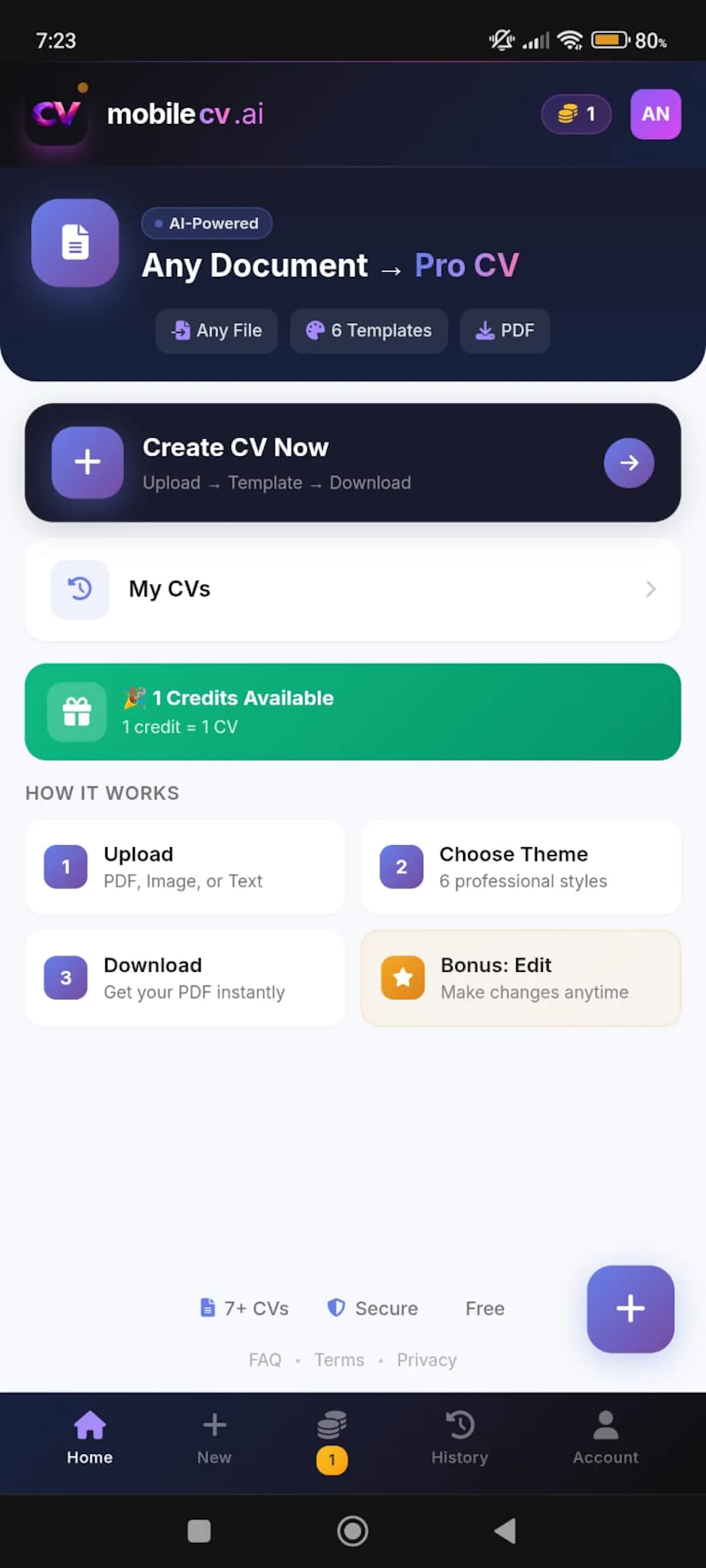 MobileCV