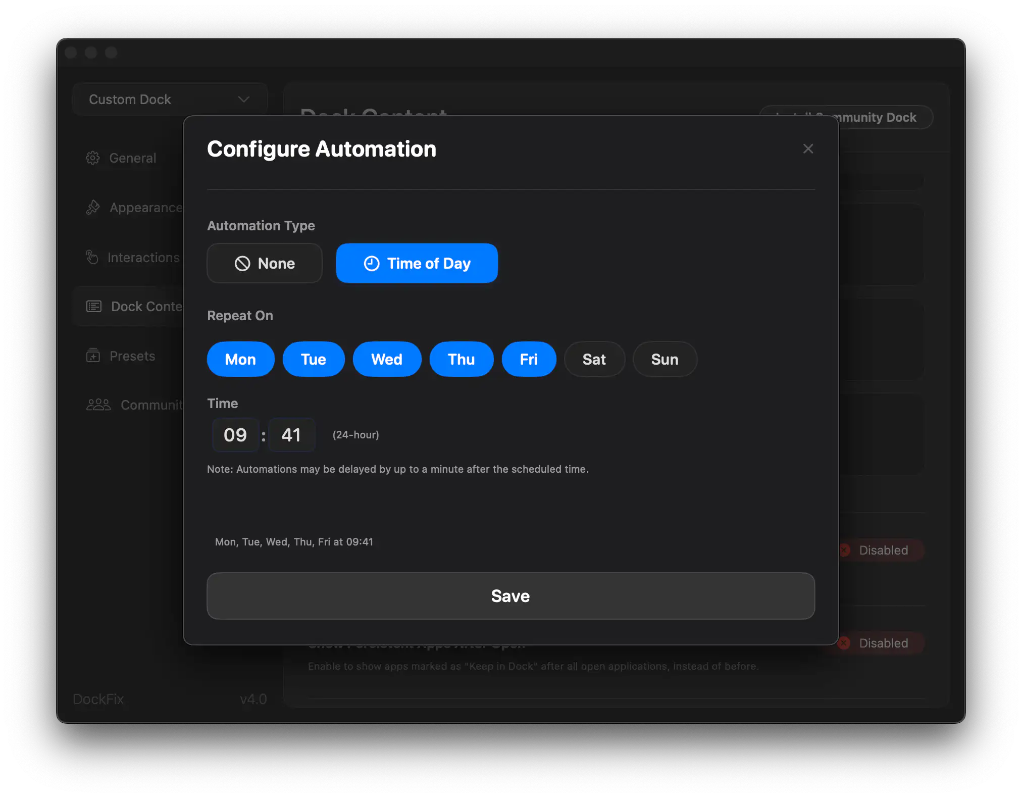 DockFix screenshot 4