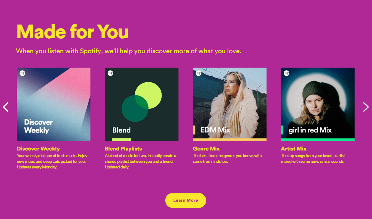 Spotify Blend media 2