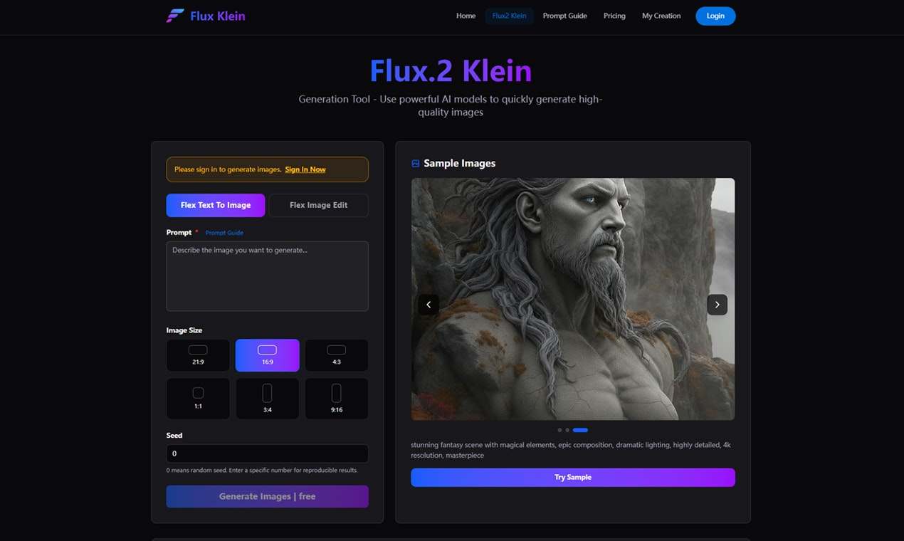 Flux Klein gallery image