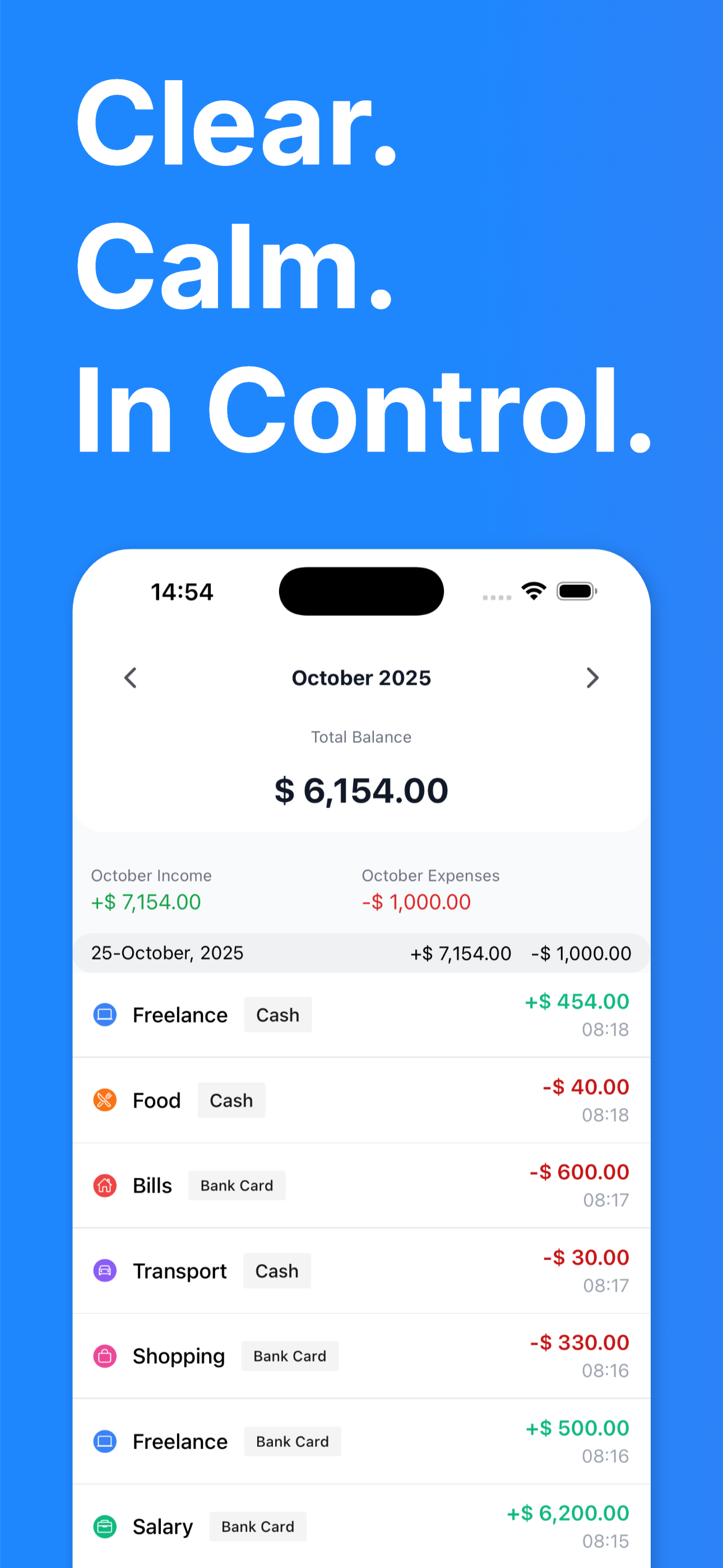 Balanz AI — Money tracker gallery image