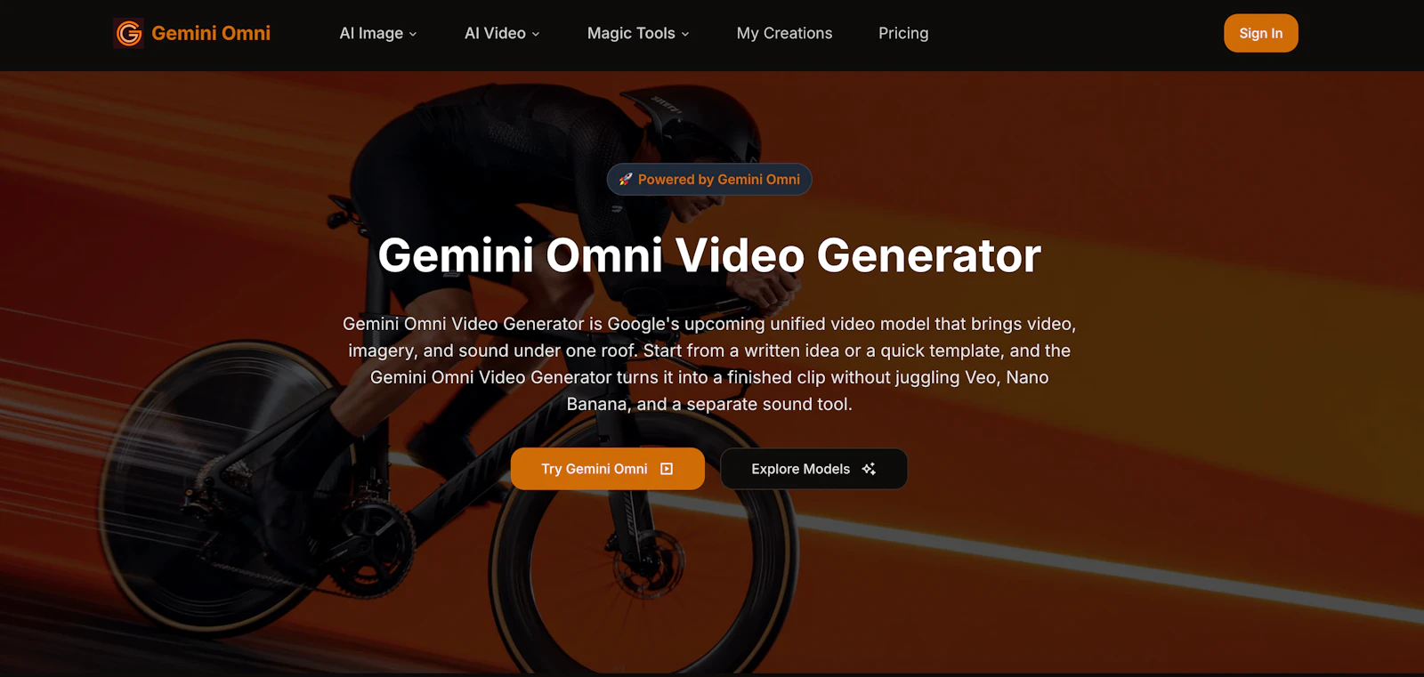 Gemini Omni Video Generator screenshot 1