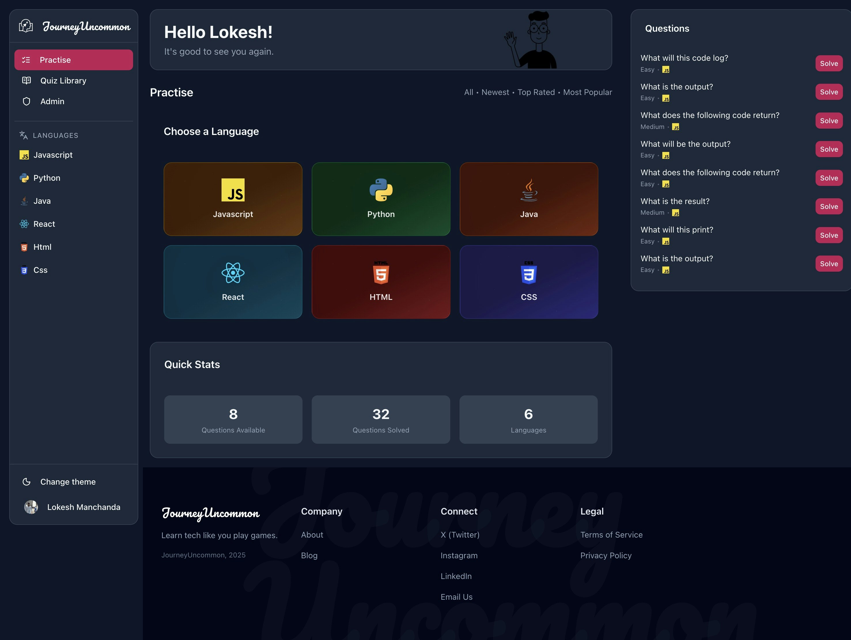 JourneyUncommon - Screenshot 2 preview