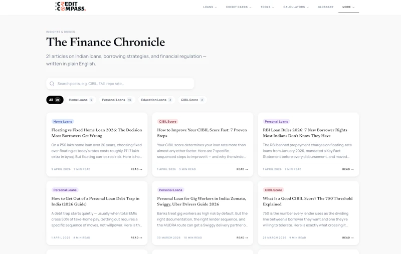The Credit Compass screenshot 4