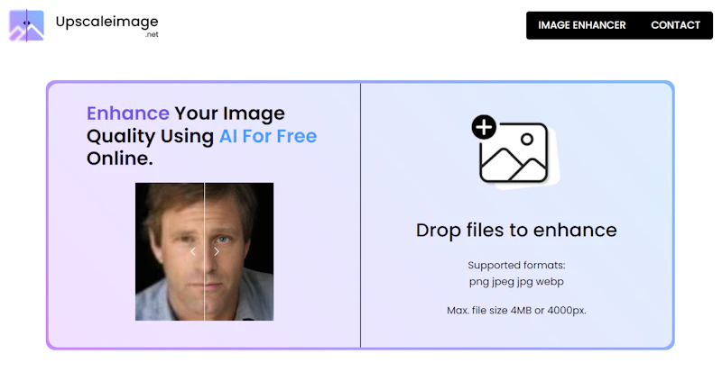 upscaleimage.net screenshot 1