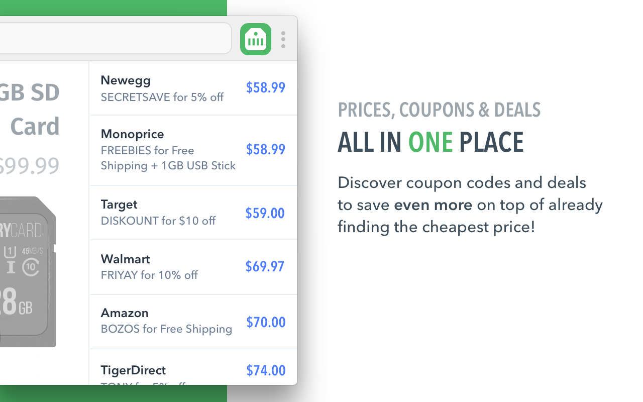 ShopSavvy for Chrome gallery image