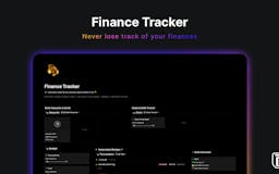 Smart Finance Tracker media 2