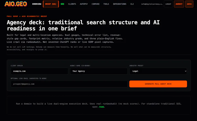 AIO.GEO Protocol screenshot 3