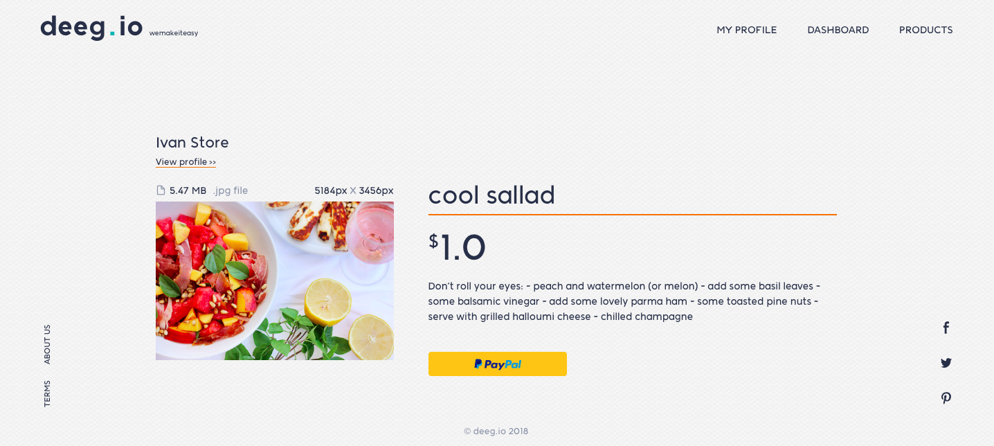 deeg.io gallery image