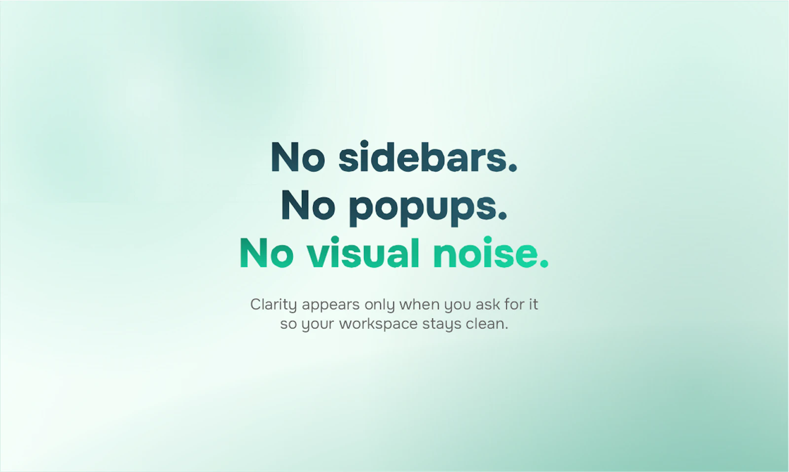 Clarity screenshot 3