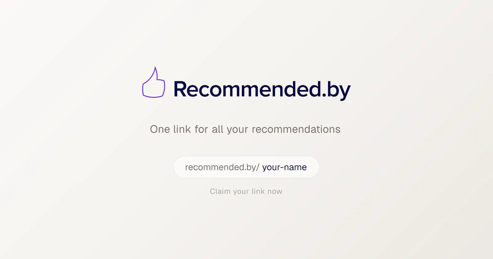 recommended.by screenshot 1