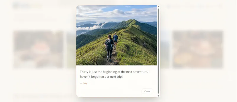 365grid: Solo, shared & capsule memories screenshot 5