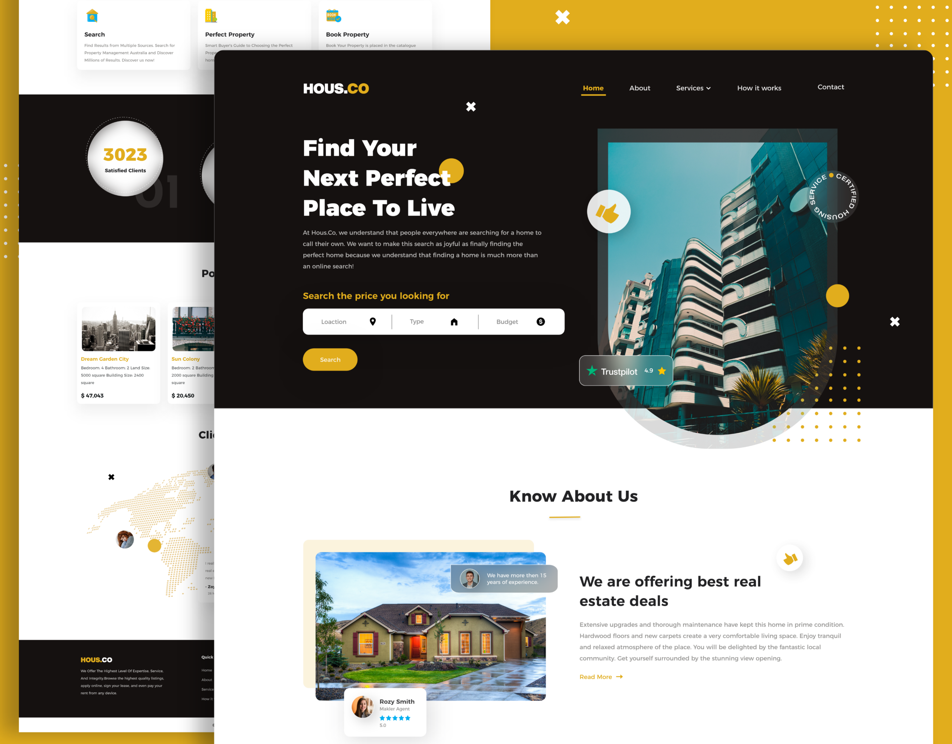 Real Estate Web App gallery image