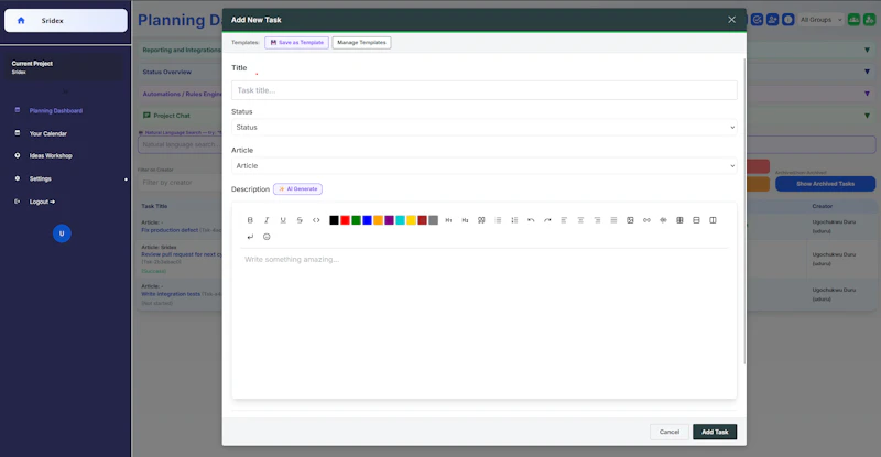 Sridex screenshot 3