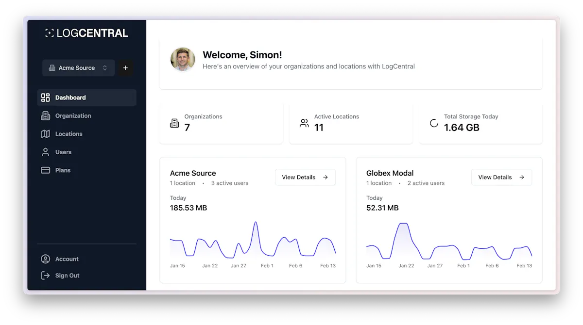LogCentral.io