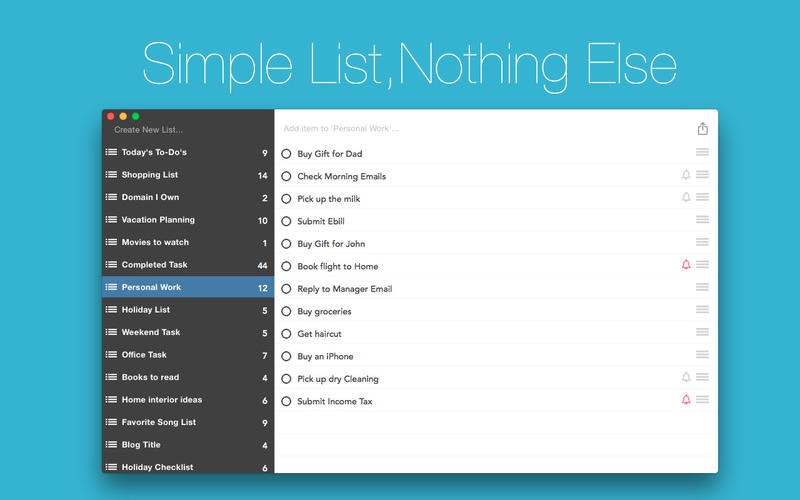 Intellie List  gallery image