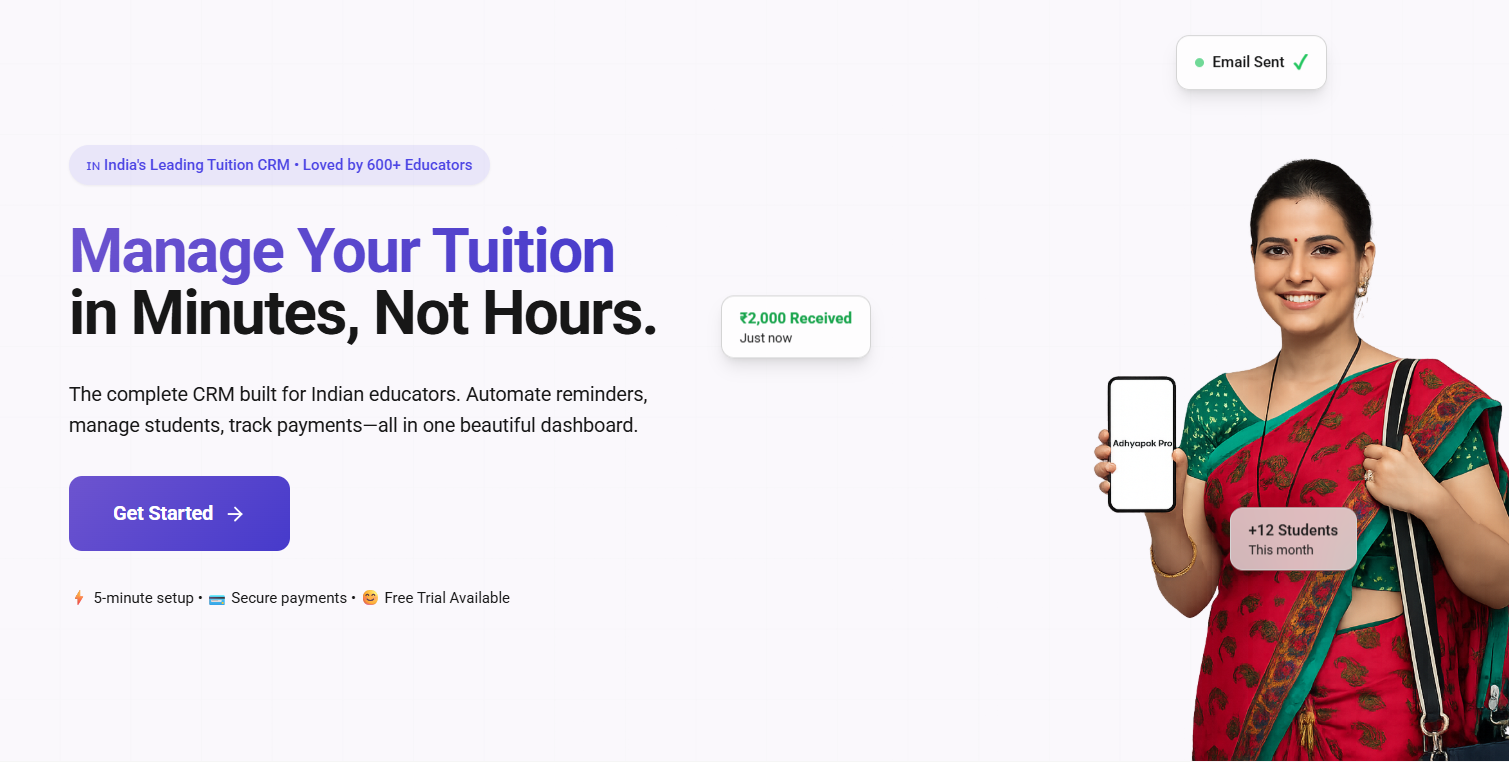 AdhyapakPro—Tuition Management Platform gallery image