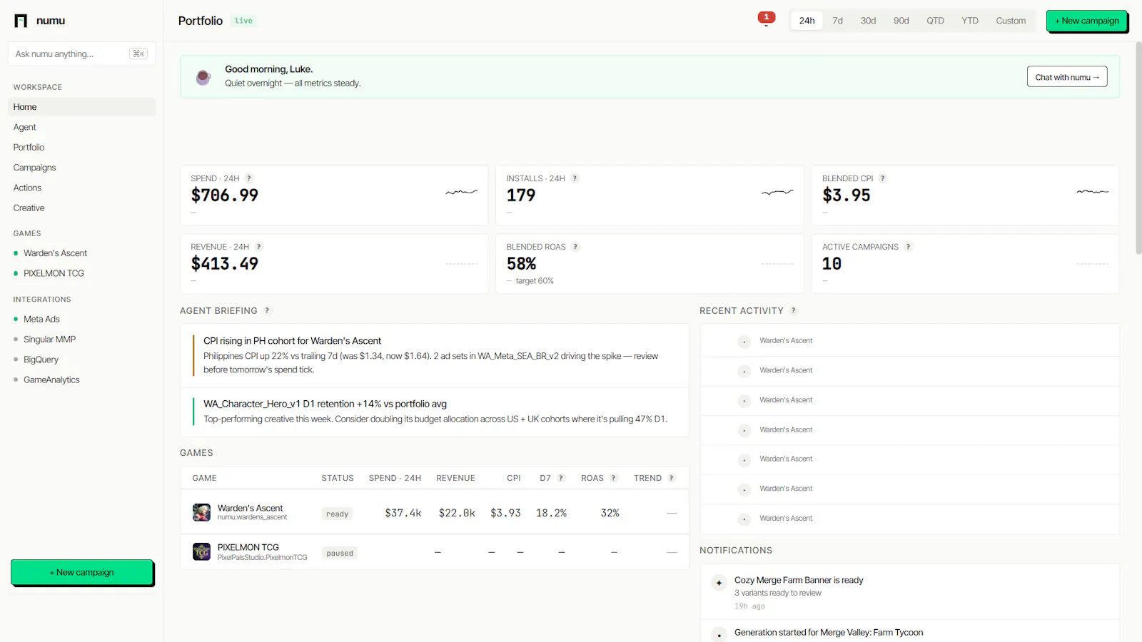 numu — UA, on autopilot screenshot 3