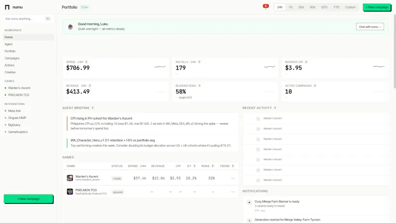 numu — UA, on autopilot screenshot 3