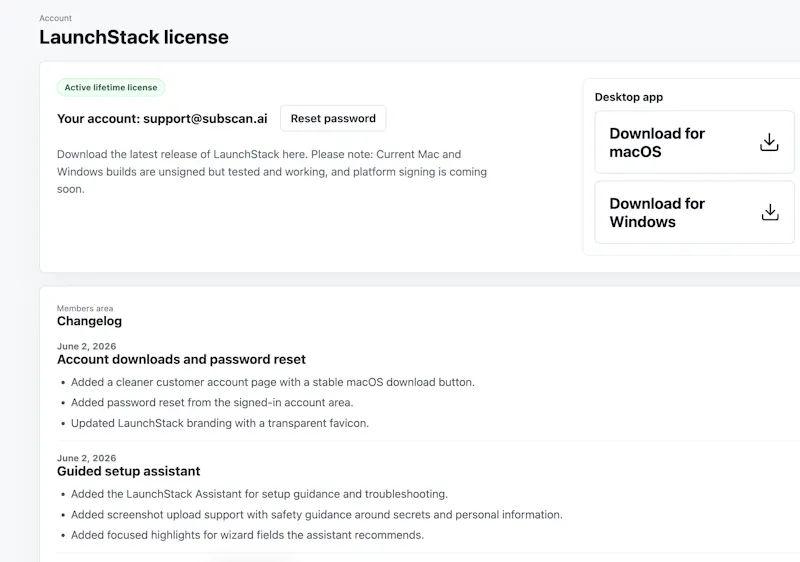 LaunchStack screenshot 9