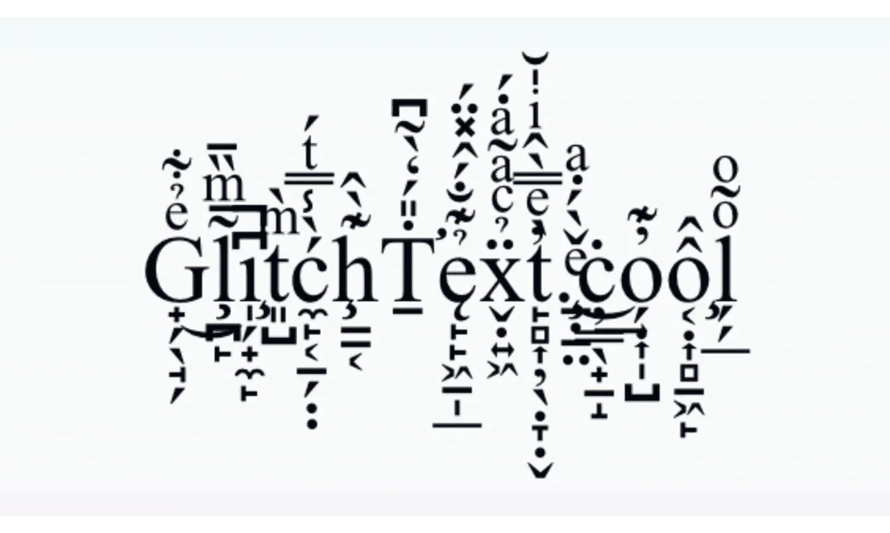 GlitchText.Cool gallery image