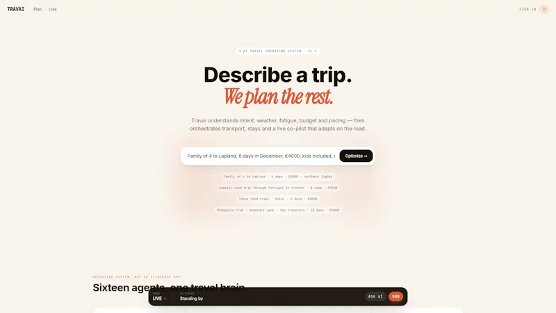 MyTravAI screenshot 1