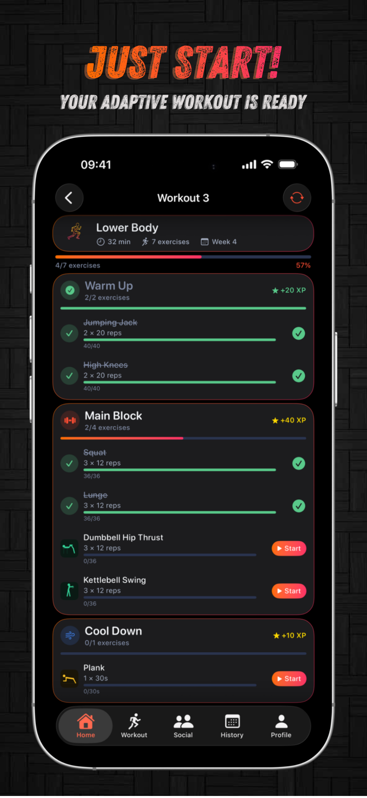 OptiRep – AI Rep Counter & Workout Coach gallery image
