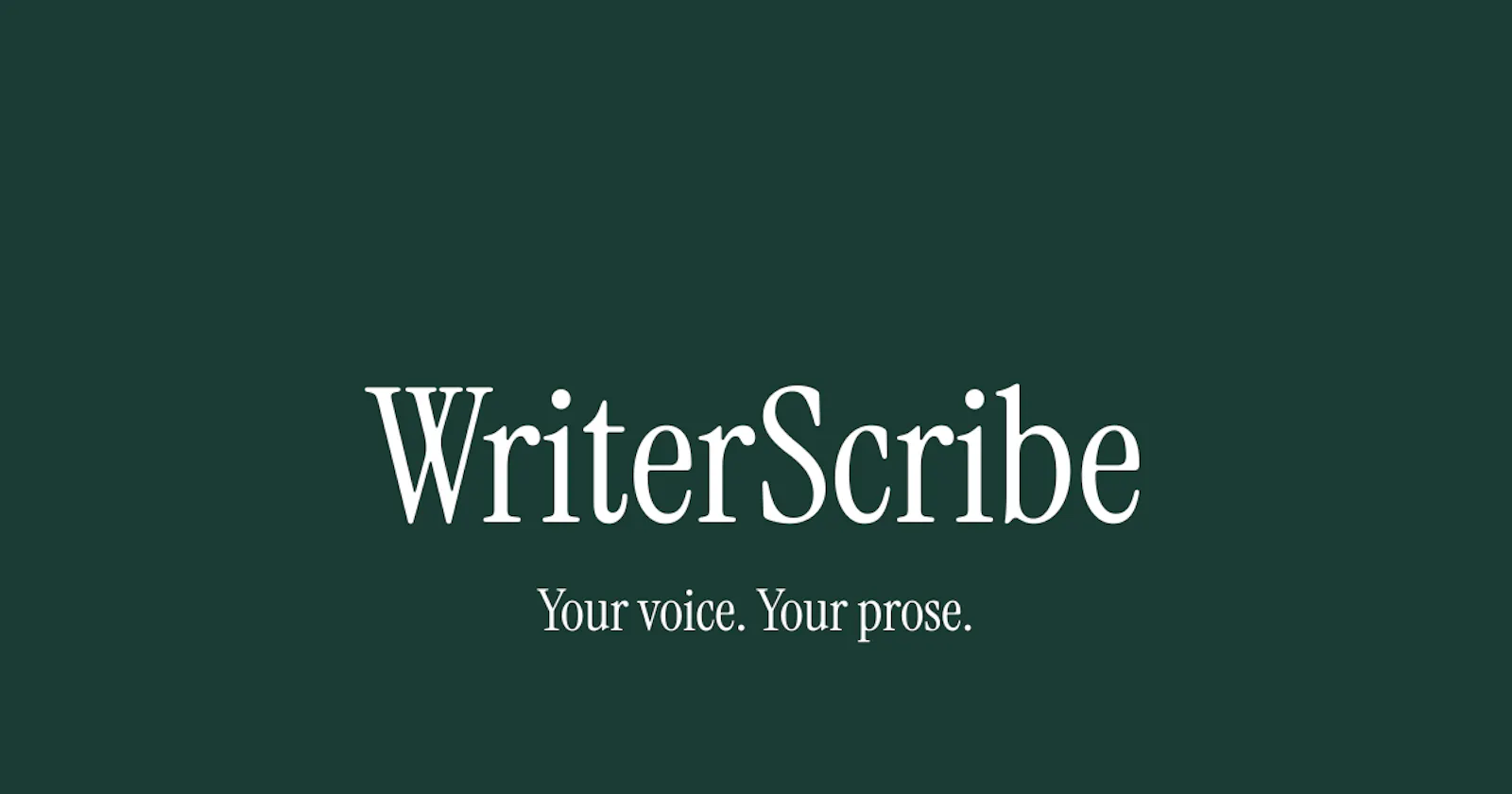 WriterScribe screenshot 1