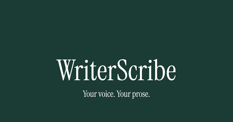 WriterScribe screenshot 1