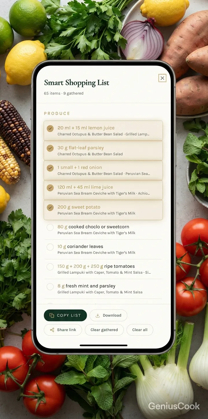 GeniusCook: An Immersive Food Journey gallery image