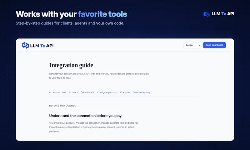 LLM To API screenshot 5
