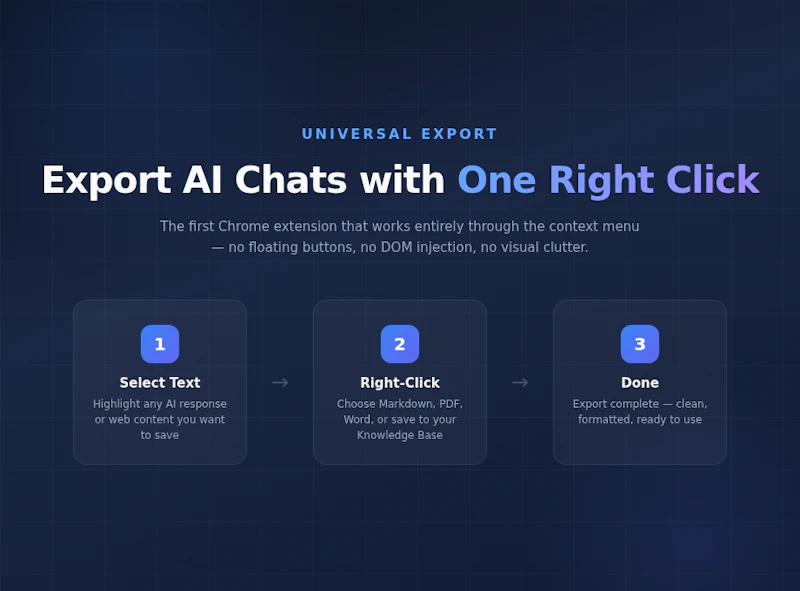 Universal Export screenshot 2