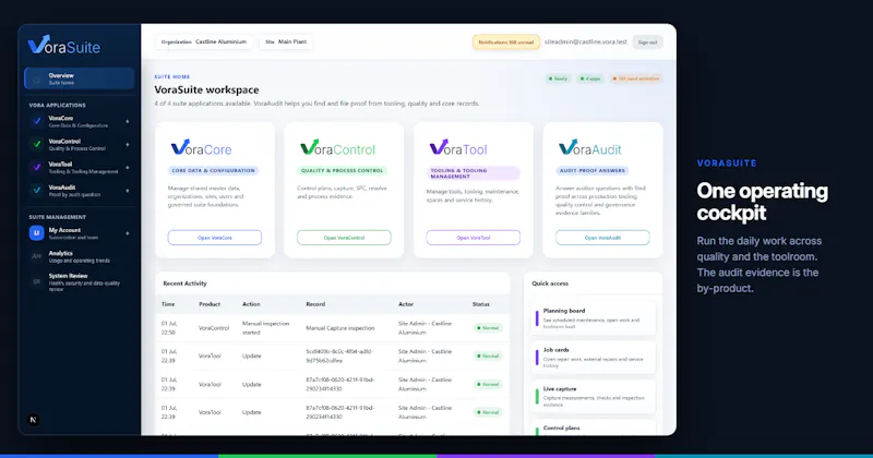 VoraSuite screenshot 6