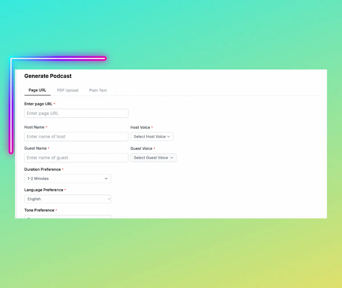 Podcast Notebook AI