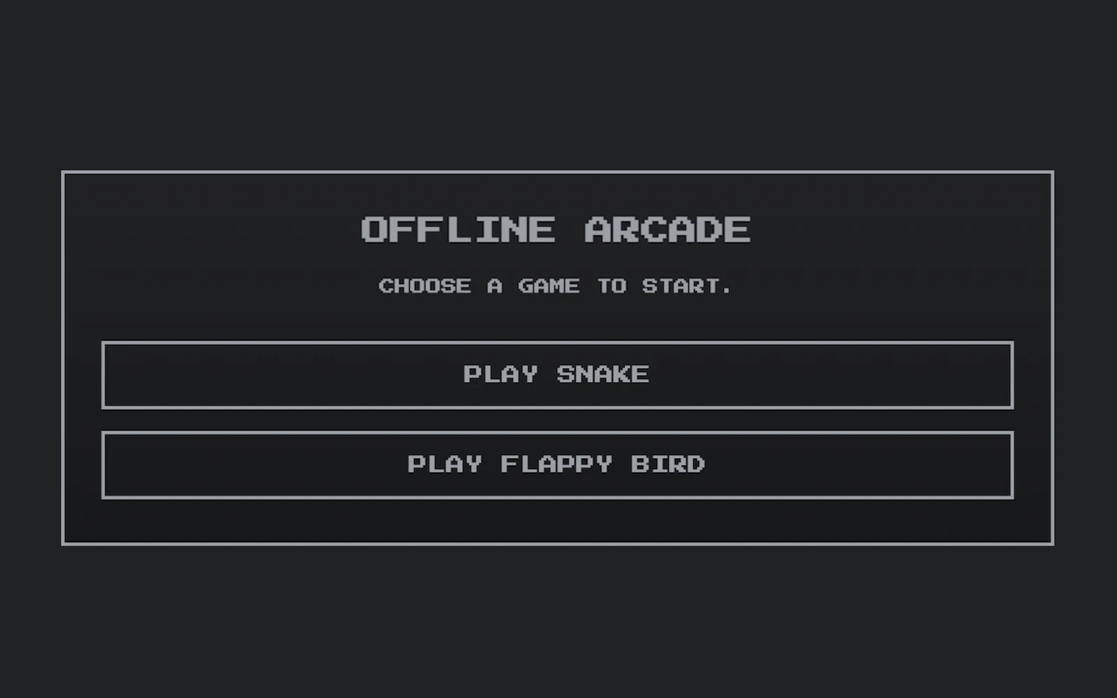 Offline Arcade screenshot 1