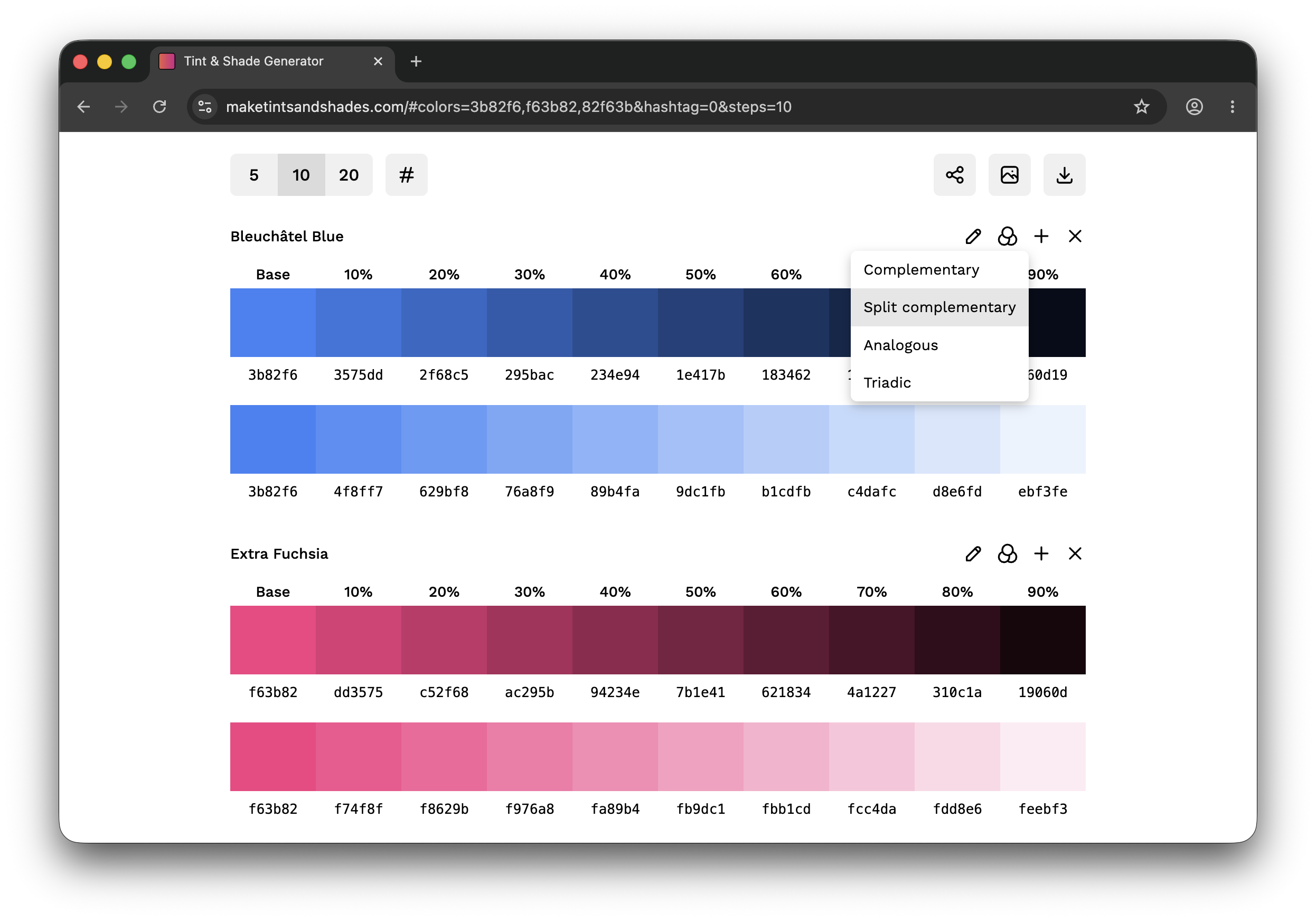 Tint & Shade Generator gallery image