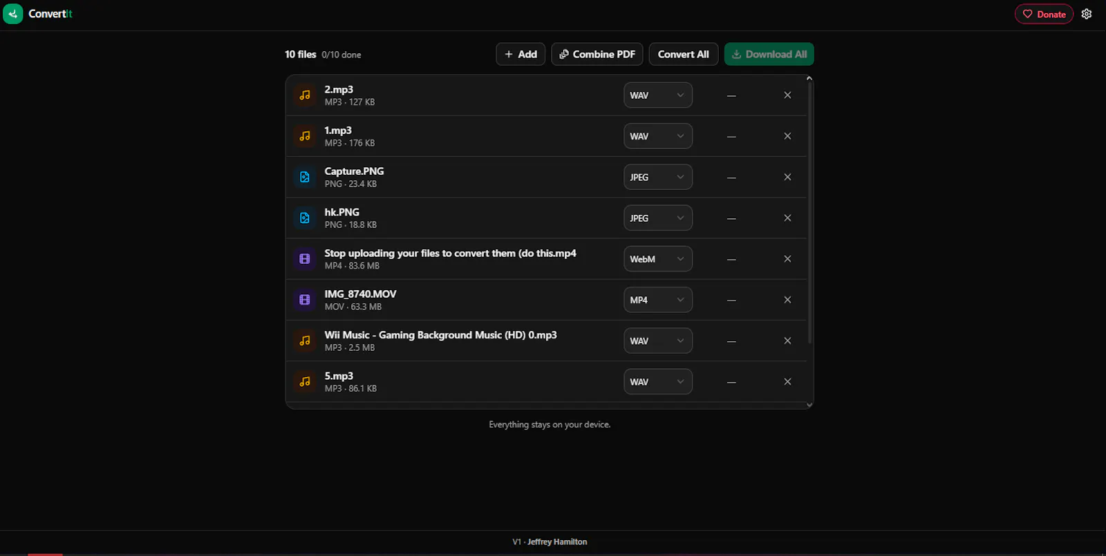 ConvertIt screenshot 2