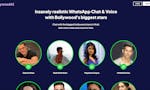 BollywoodAI - Hindi 'Voice AI image