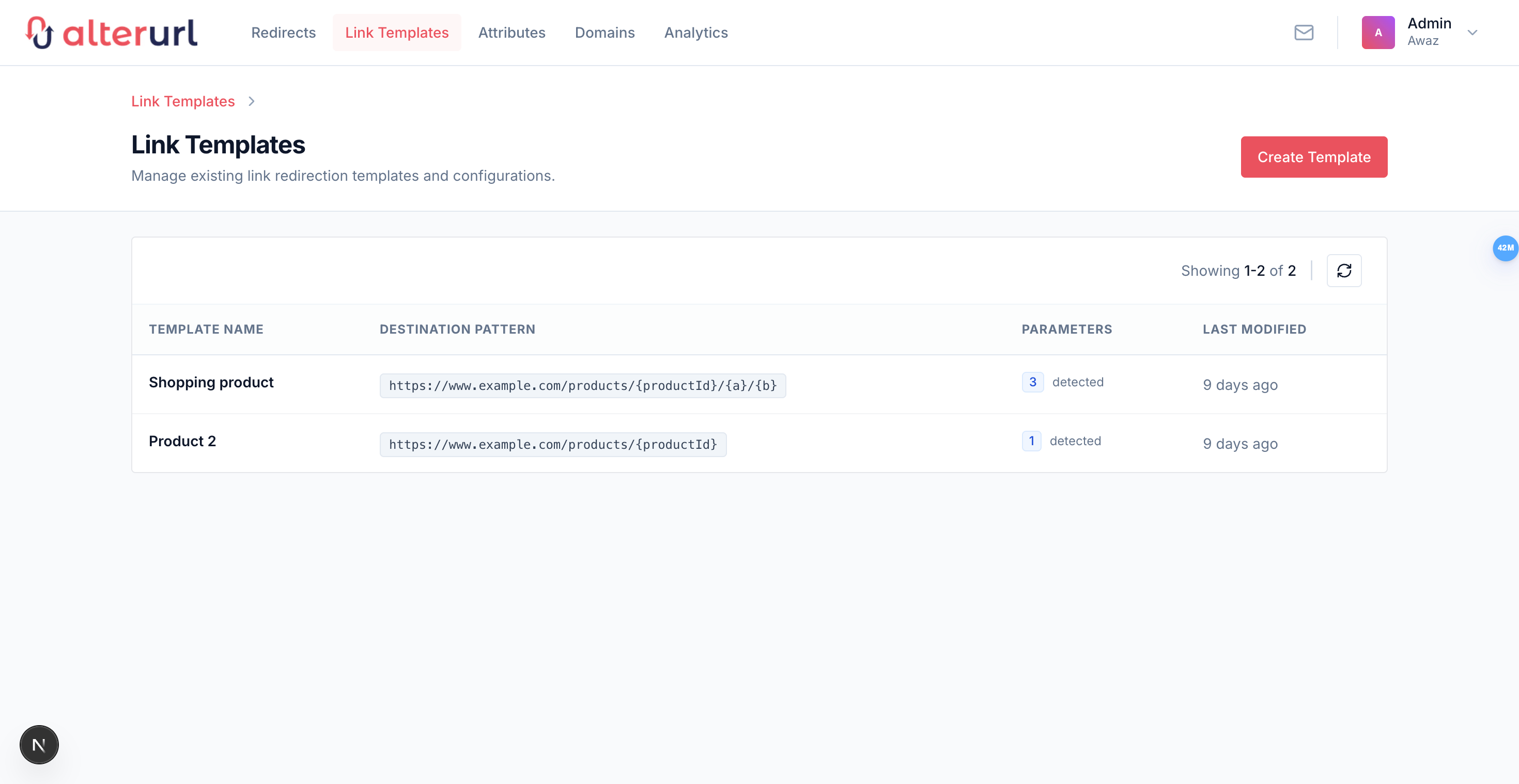 Alter URL gallery image