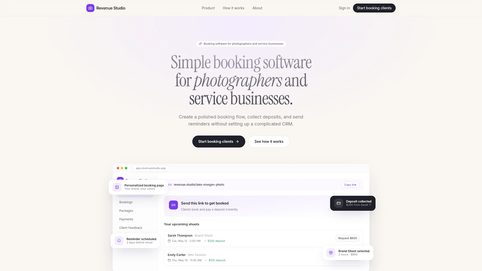 Revenue Studio screenshot 1