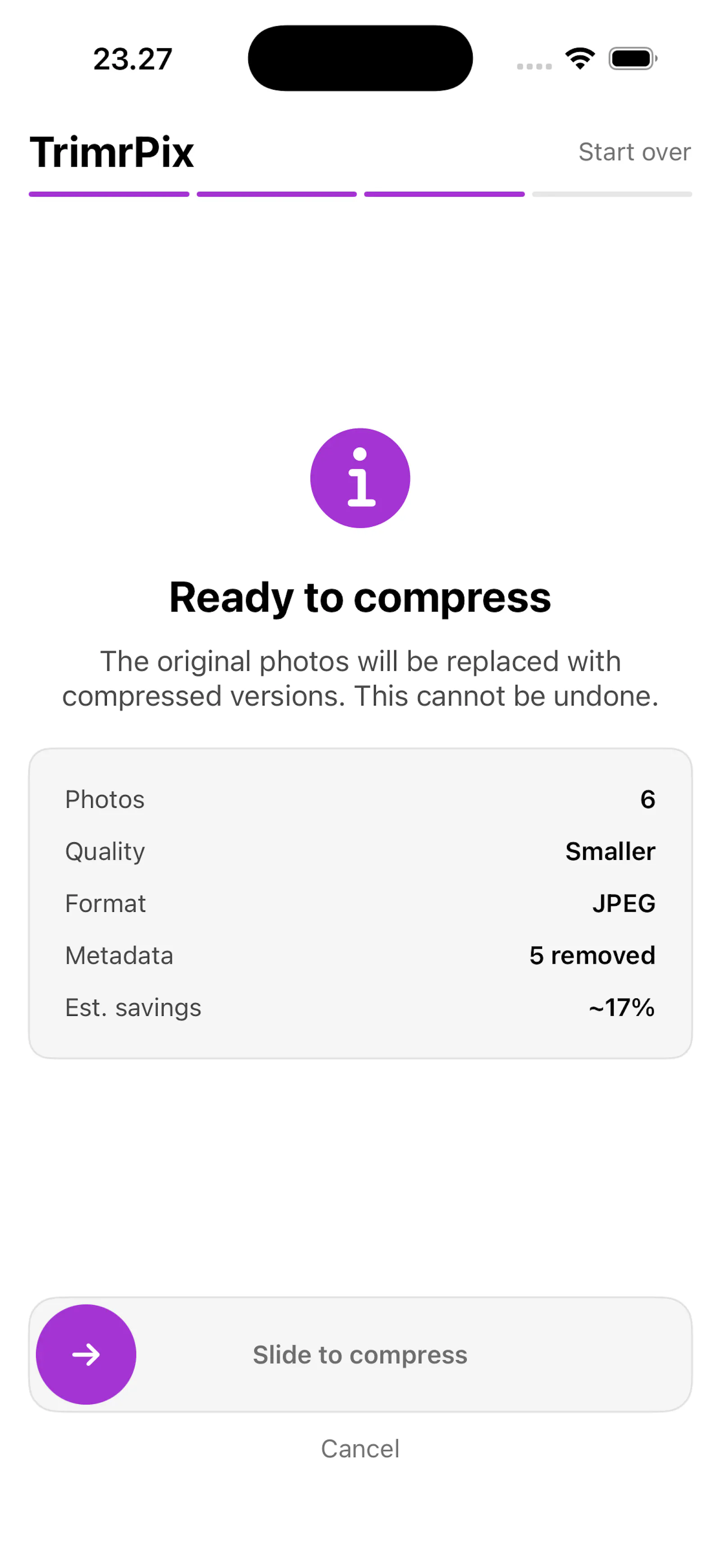 TrimrPix screenshot 4