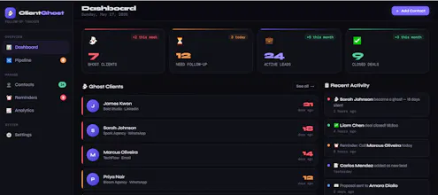 ClientGhost Tracker gallery image
