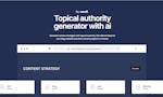 Topical authority generator with ai image
