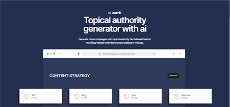 Topical authority generator with ai gallery image
